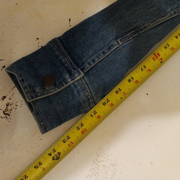 Dressbarn Jacket Blue Jeans Denim Medium Wash Size Petite  PM/34 - Picture 7 of 7